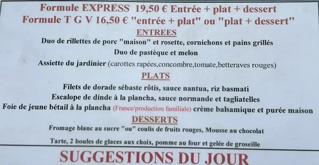 Menu_La Table des Troys_Vincennes_image_2