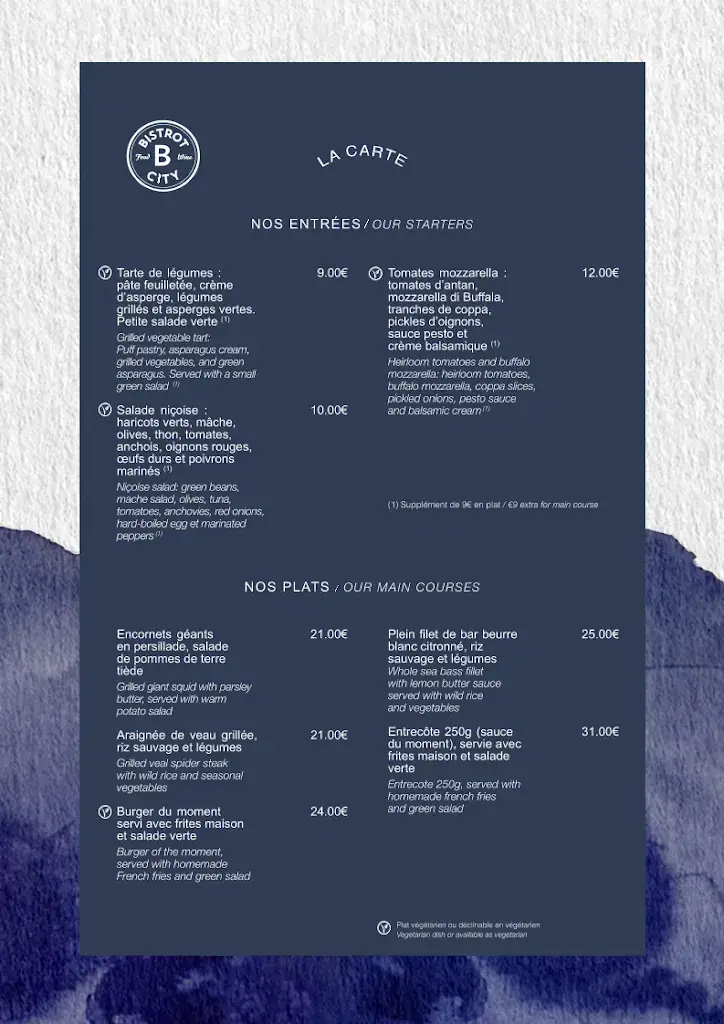 Menu_Bistrot City Genève Aéroport Ferney Voltaire_Ferney-Voltaire_image_1