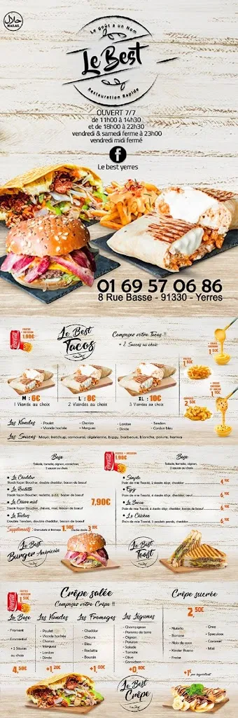 Menu_Le Best_Yerres_immagine_1