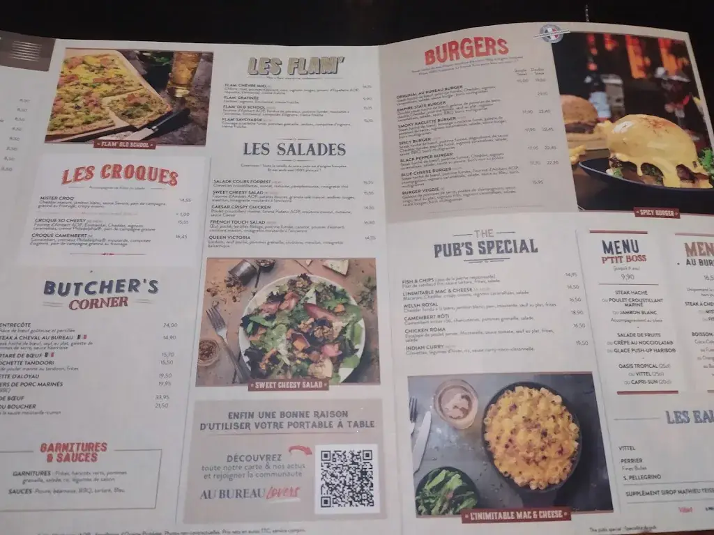 Menu_Au Bureau Villejuif_Villejuif_image_1