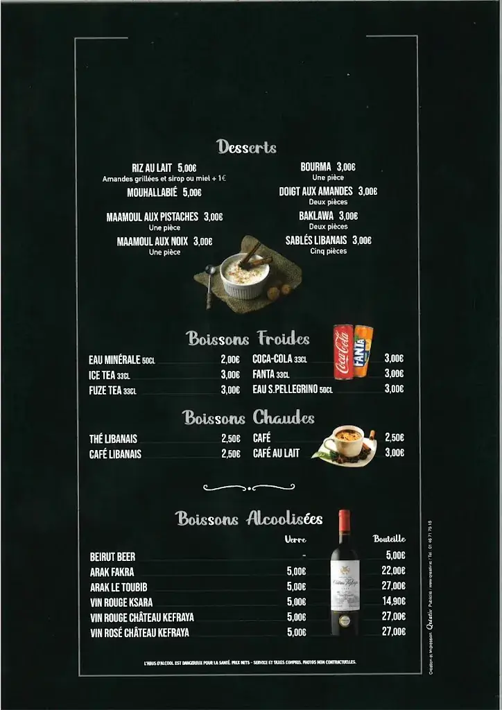Menu_Chez Gabriel_Villejuif_immagine_3