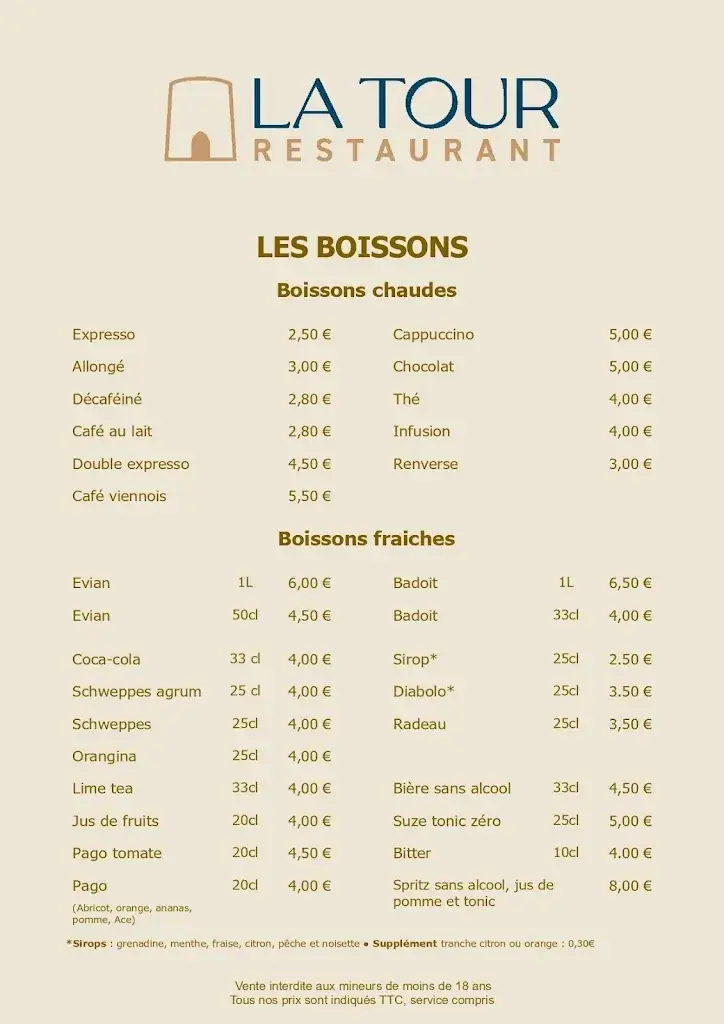 Menu_Restaurant La Tour_Thonon-les-Bains_image_1