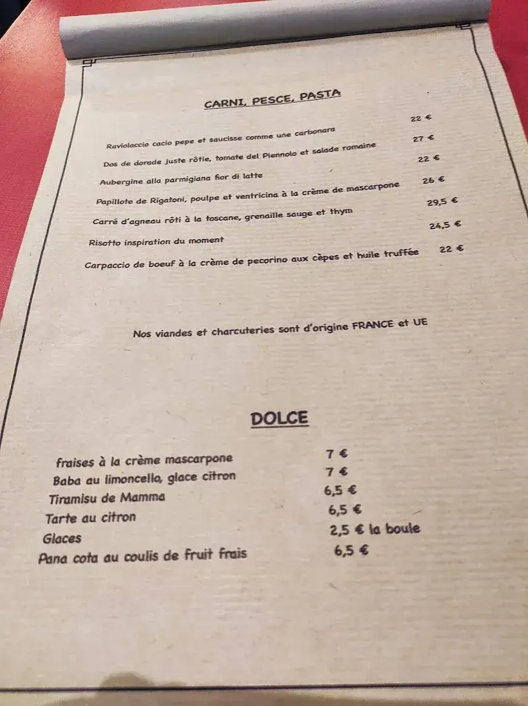 Menu_Mamma Trattoria_Ferney-Voltaire_immagine_3