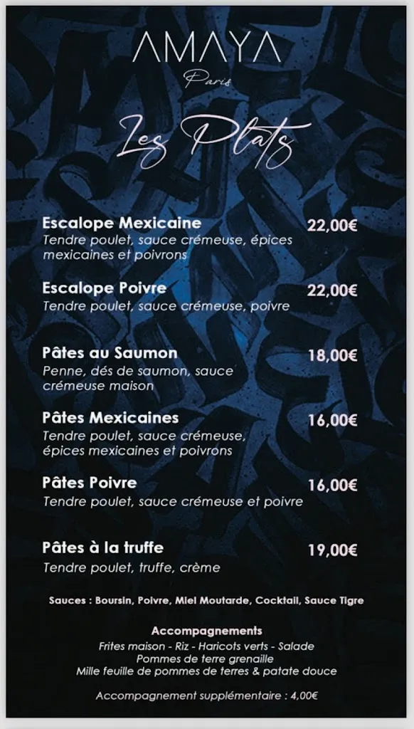 Menu_Amaya Paris Restaurant Lounge_Villejuif_image_4