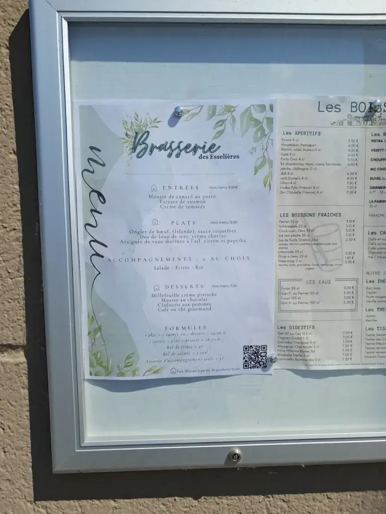 Menu_Brasserie des Esselières_Villejuif_image_1