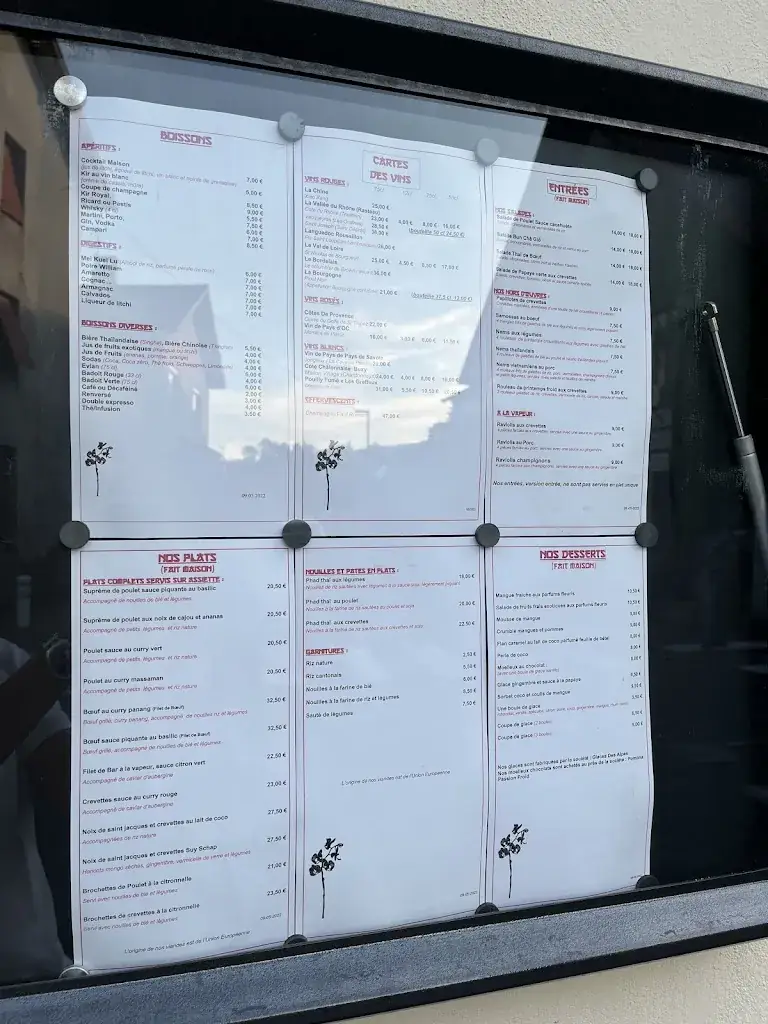 Menu_Le Bee Maï_Ferney-Voltaire_image_1