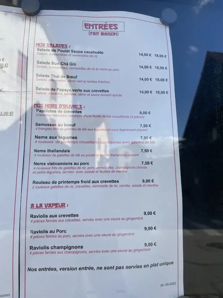 Menu_Le Bee Maï_Ferney-Voltaire_image_2