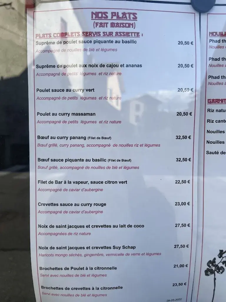 Menu_Le Bee Maï_Ferney-Voltaire_image_3