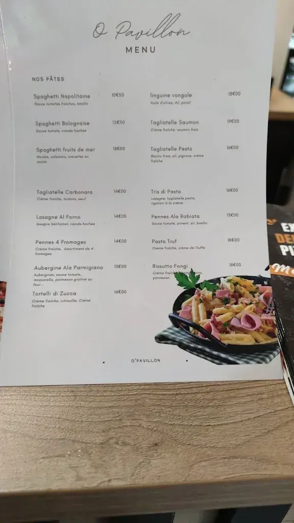 Menu_Pizzeria O'Pavillon_Villejuif_image_4