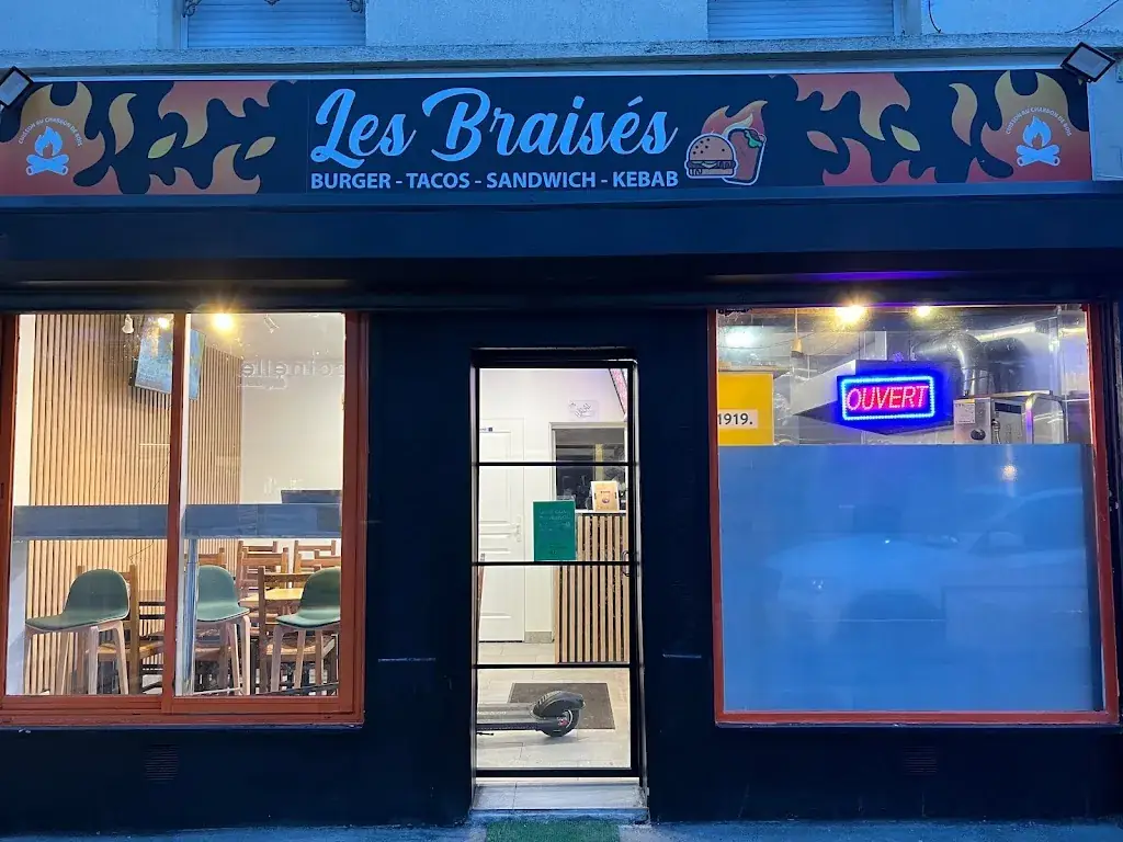 Les Braisés - Burgers et Tacos gourmets🔥 Restaurant in Villejuif