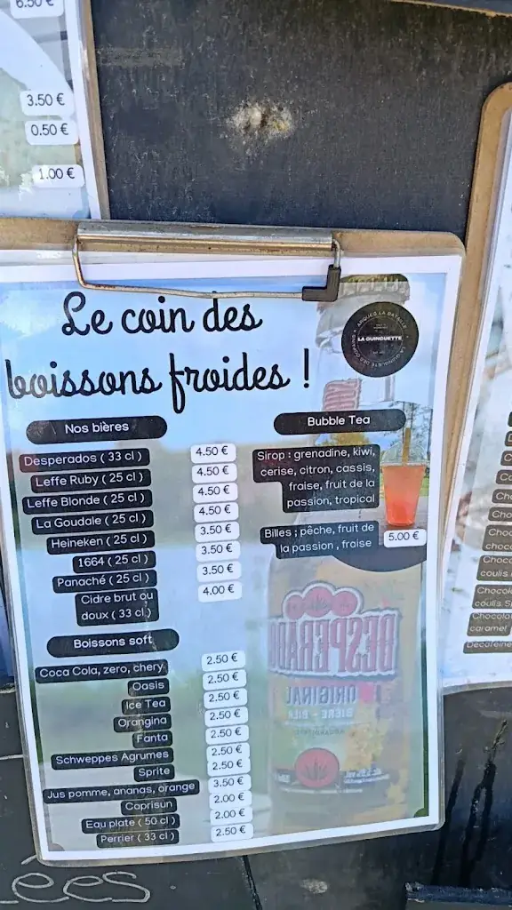 Menu_La guinguette des copains_Arques-la-Bataille_image_3