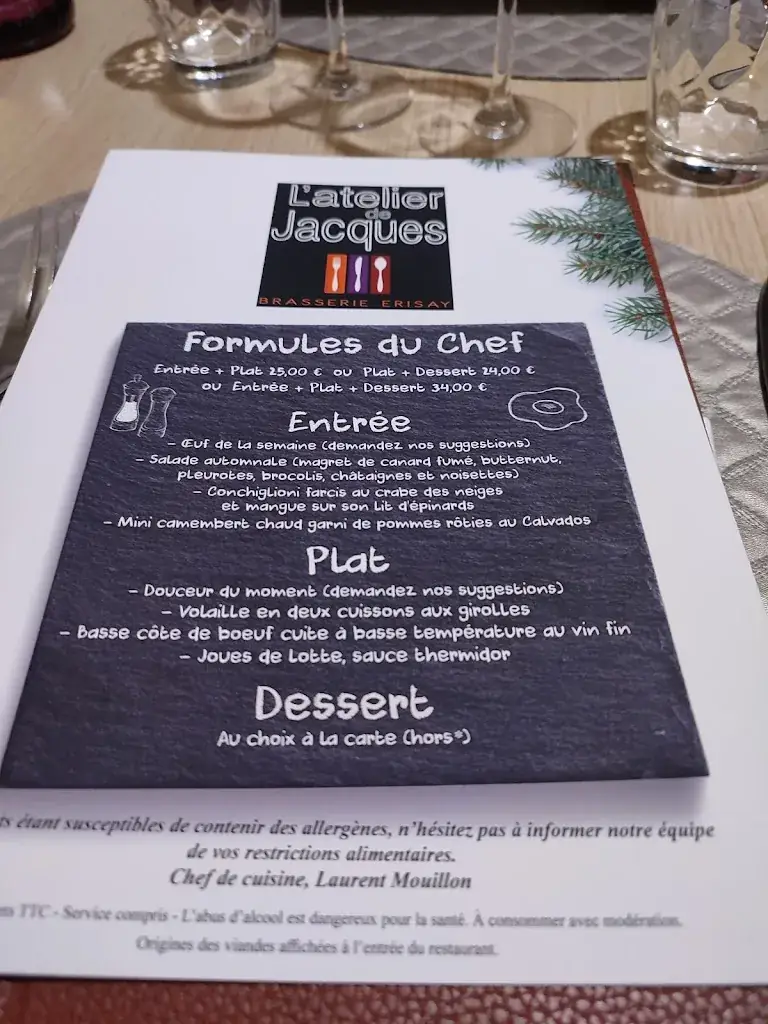 Menu_L'atelier De Jacques_Saint-Aubin-sur-Gaillon_image_2