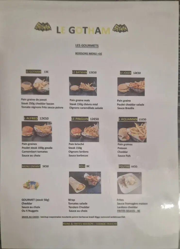Menu_Restaurant Le Gotham_Aubevoye_image_2