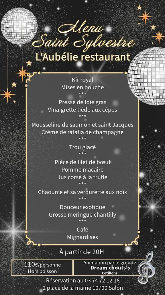 Menu_L'Aubélie restaurant_Salon_image_3