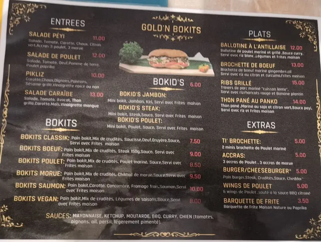 Menu_Gold'n bokits_L'Aigle_image_3
