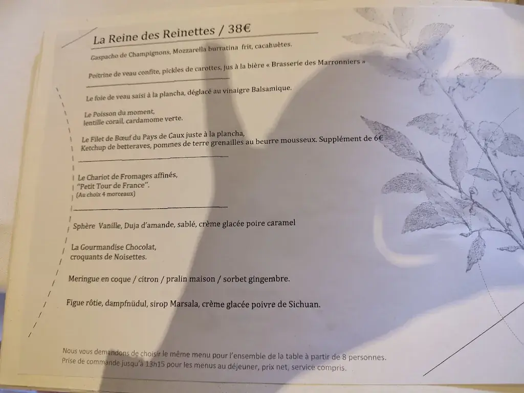 Menu_Auberge de la Mère Duval_Auzouville-sur-Saâne_image_1