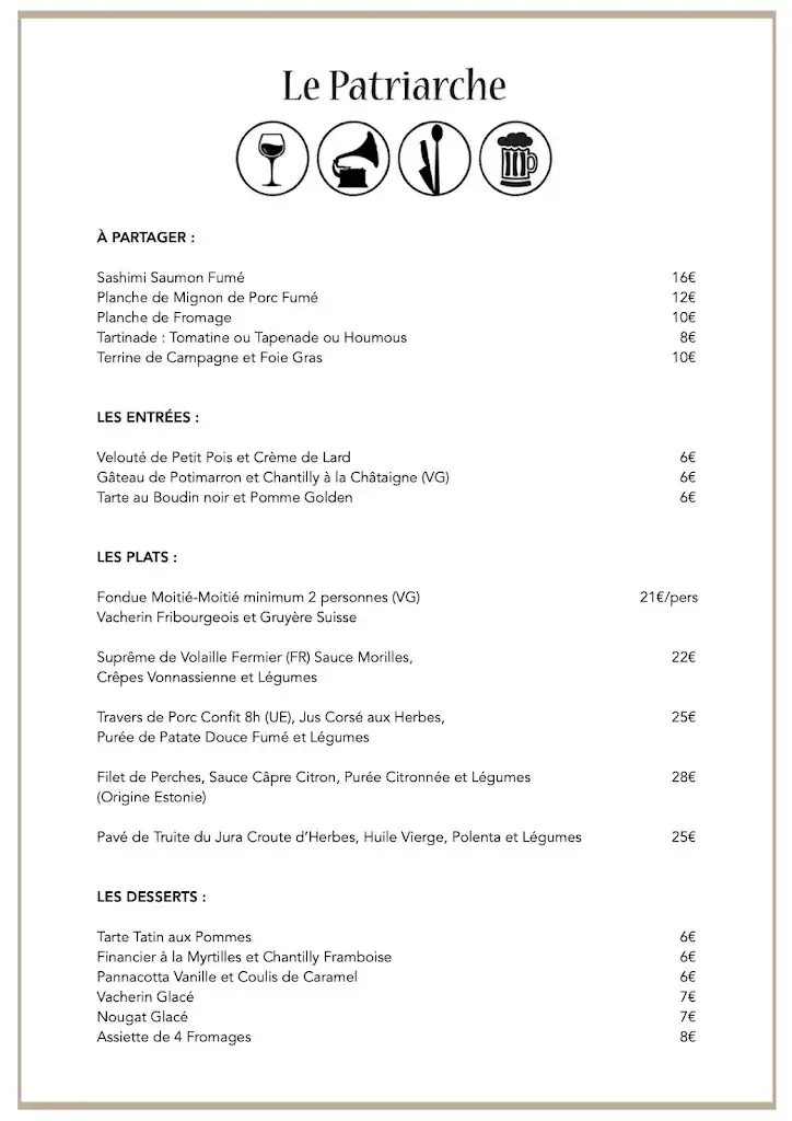 Menu_Le Patriarche_Ferney-Voltaire_image_1