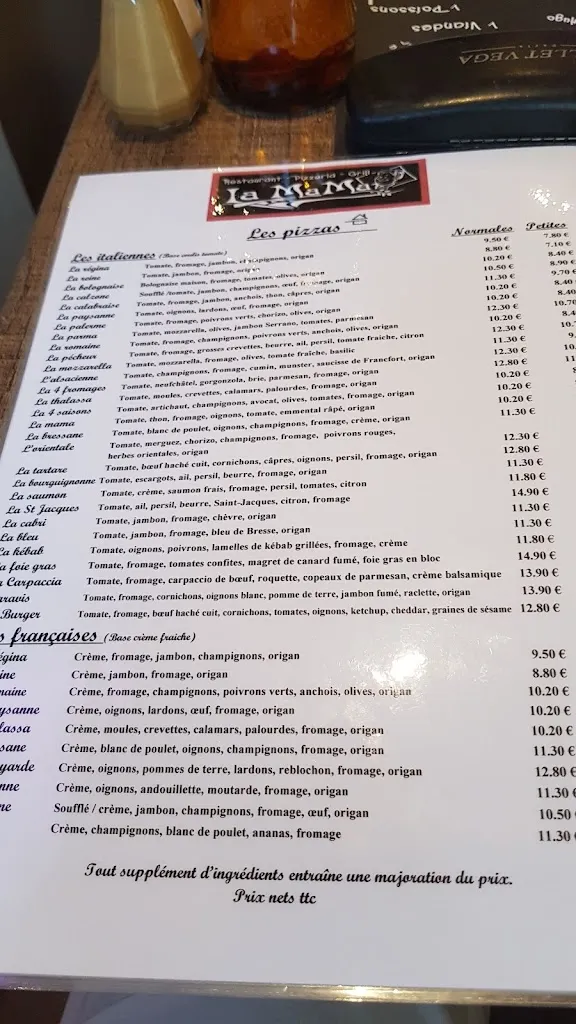 Menu_Chez Déborah_Aumale_image_4