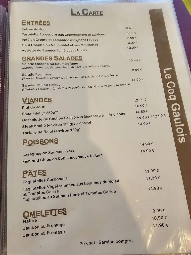 Menu_Restaurant Le Coq Gaulois_Morvillers-Saint-Saturnin_image_2