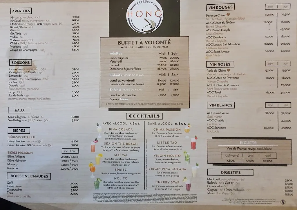 Menu_Restaurant HONG_Prévessin-Moëns_immagine_1