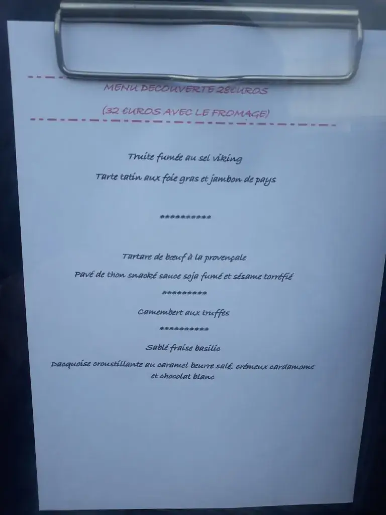 Menu_Le Restaurant Du Roy_Yvetot_immagine_4