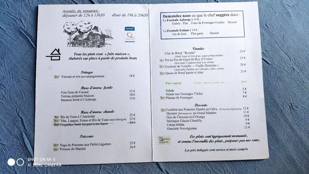 Menu_Auberge du Val au Cesne_Croix-Mare_image_3