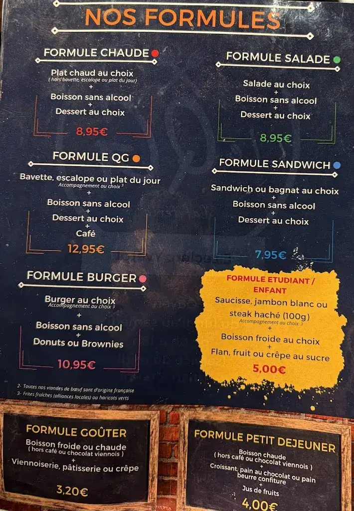 Menu_Le QG la Restauration Par E.leclerc_Yvetot_image_2