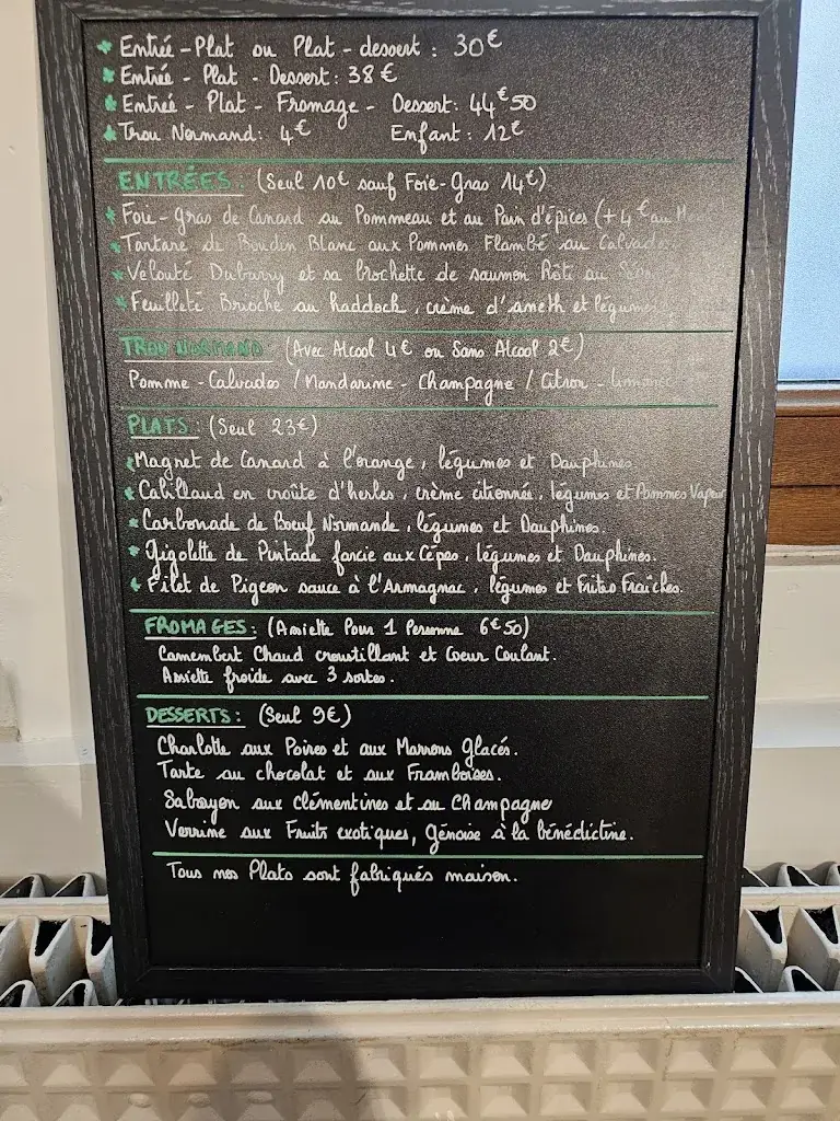 Menu_Rendez-vous des Chasseurs_Maulévrier-Sainte-Gertrude_image_4