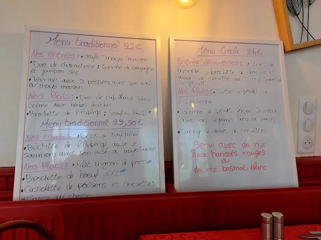 Menü_L'Auberge d'Ici et d'Ailleurs_Yerville_Bild_3