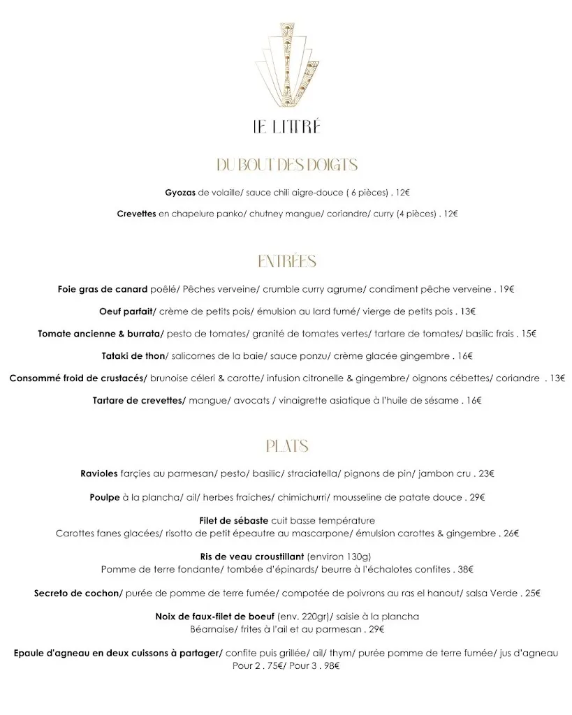 Menu_Le Littré_Avranches_image_3