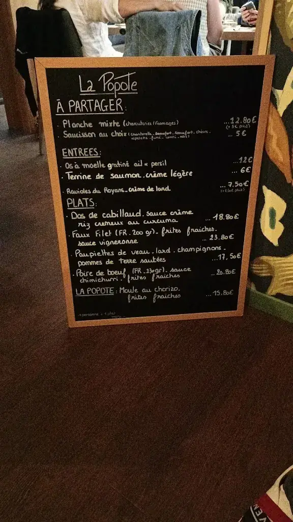 Menu_La Popote_Avranches_image_1