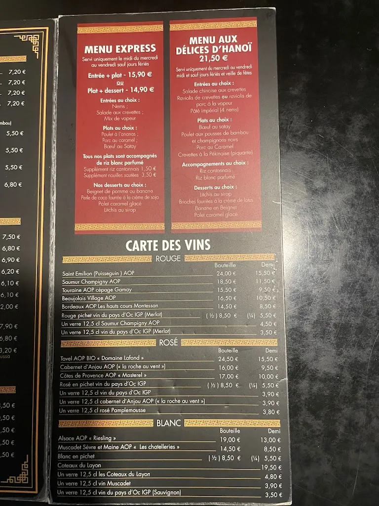 Menu_Restaurant Le Hanoï_Avranches_image_3