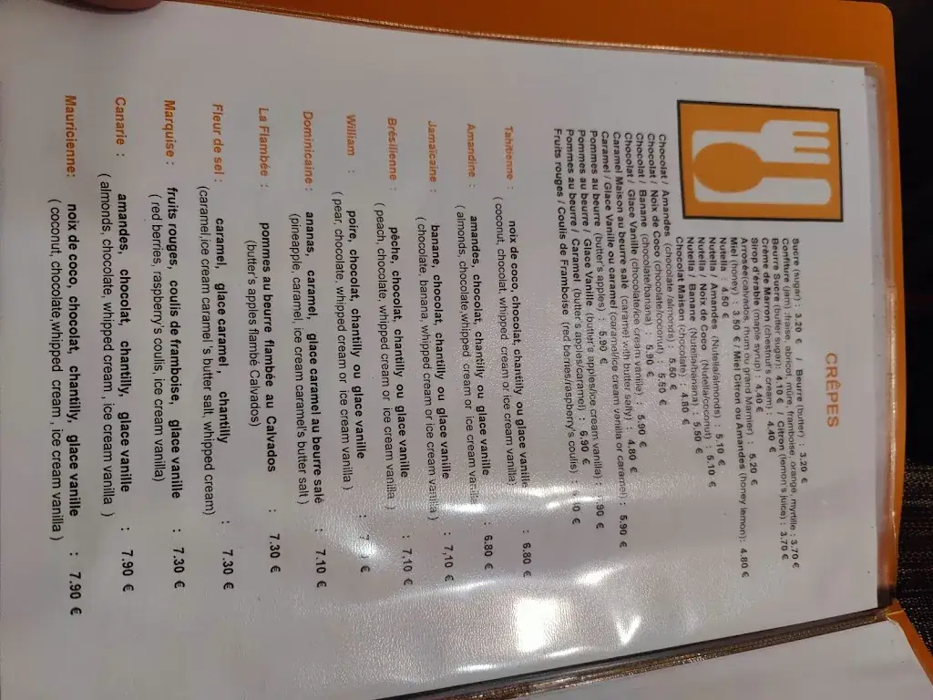 Menu_crêperie du pot d'étain_Avranches_image_3