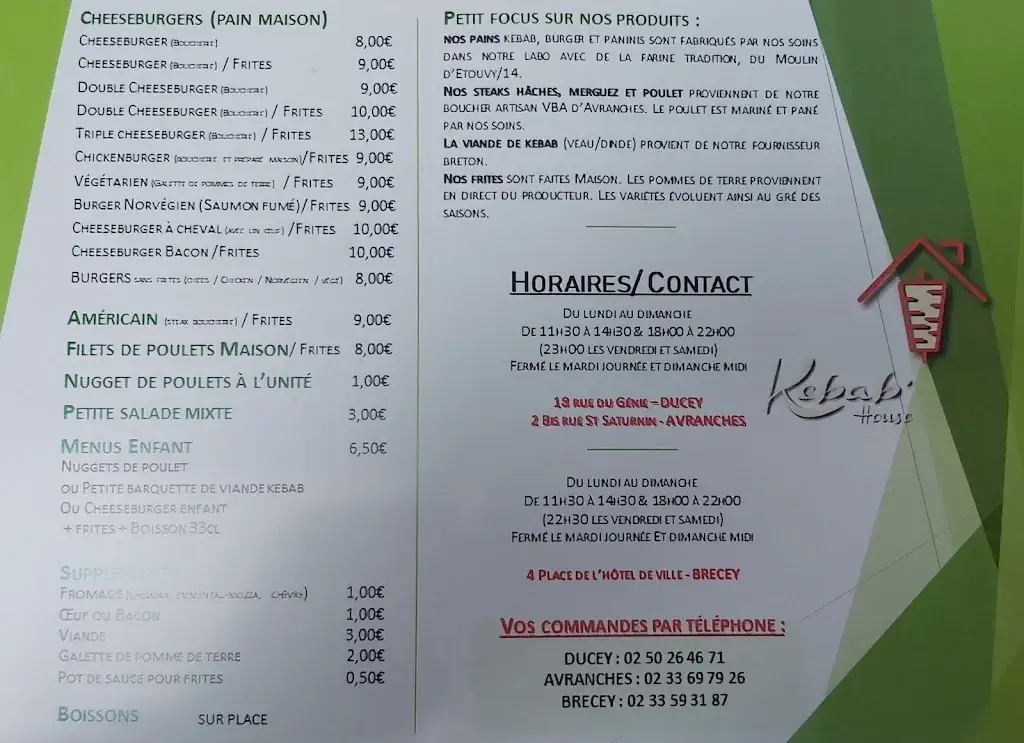Menu_Avranches Kebab house_Avranches_image_1