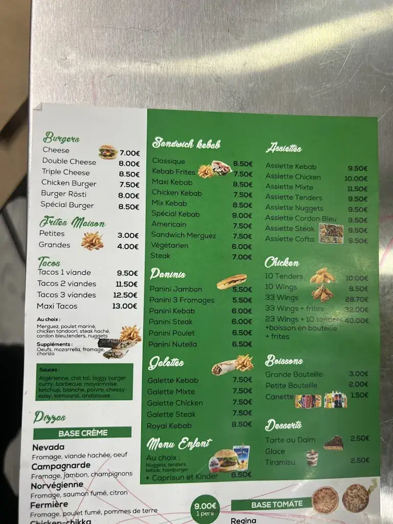 Menu_Chicken Food Kebab_Avranches_image_1