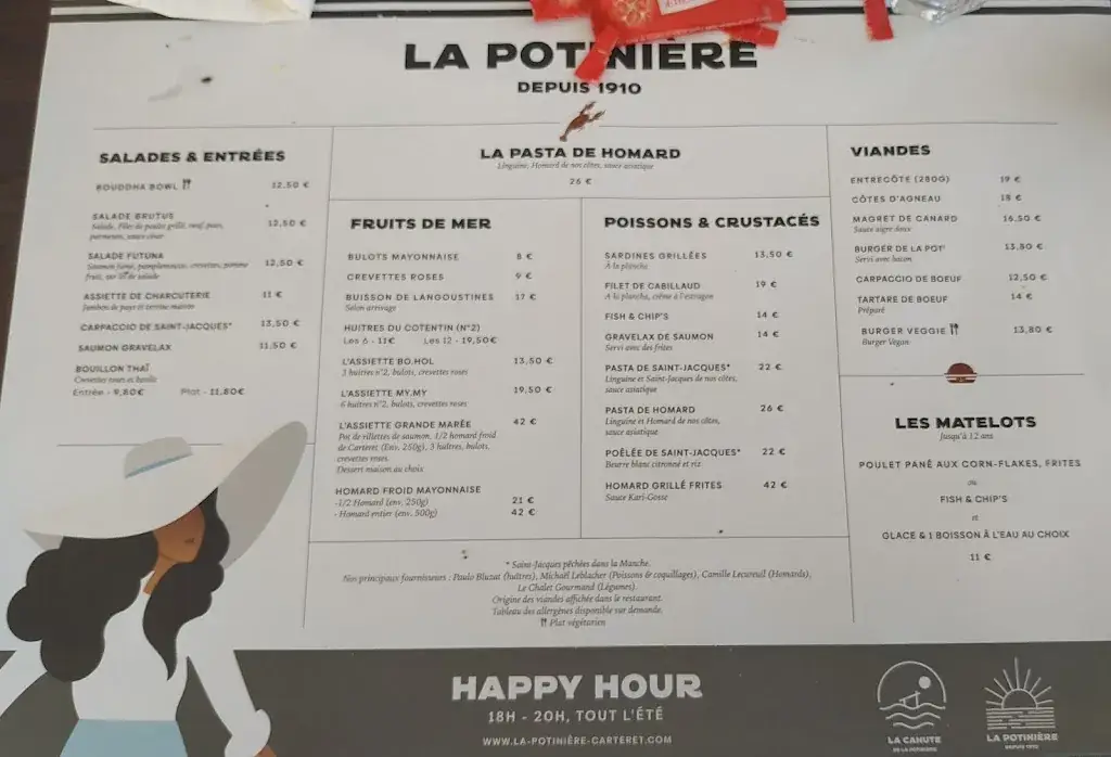Menu_La Potiniere_Barneville-Carteret_image_3