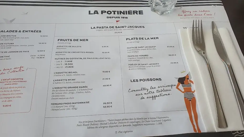 Menu_La Potiniere_Barneville-Carteret_image_4