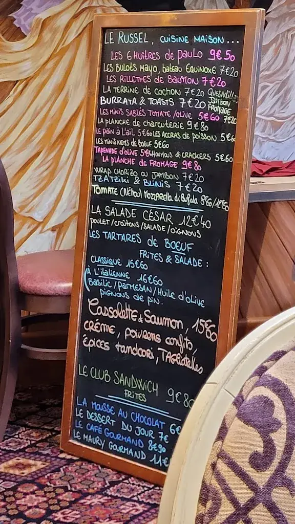 Menu_Le Russel_Barneville-Carteret_image_4