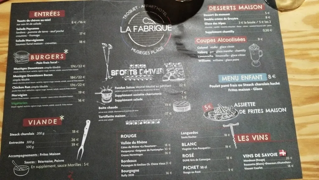 Menu_La Fabrique_Musièges_immagine_1