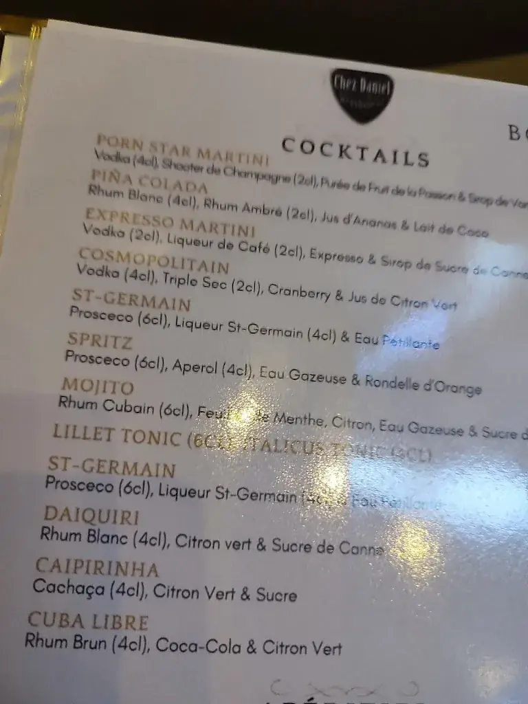 Menu_Chez Daniel Restaurant_Saint-Jean-de-la-Rivière_image_1