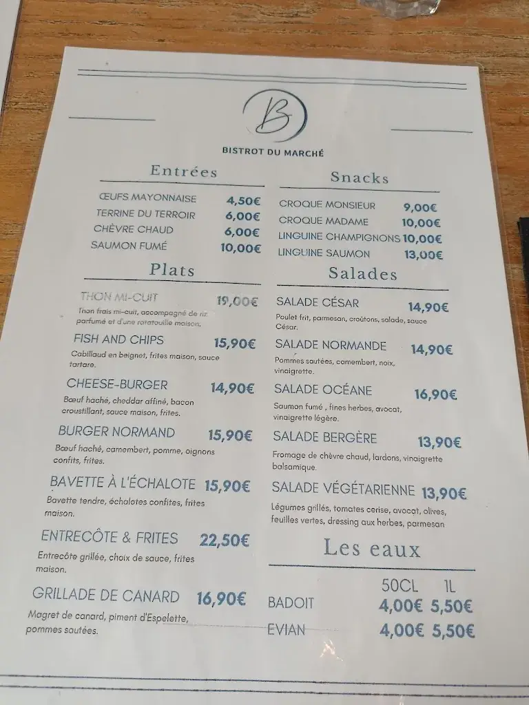 Menü_Bistrot du Marché_Barneville-Carteret_Bild_2