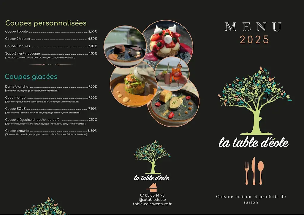 Menu_La Table d'EOLE_Touffréville_immagine_2