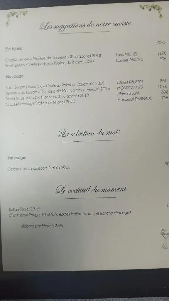 Menu_Restaurant L'Espérance_Hérouville-Saint-Clair_image_3