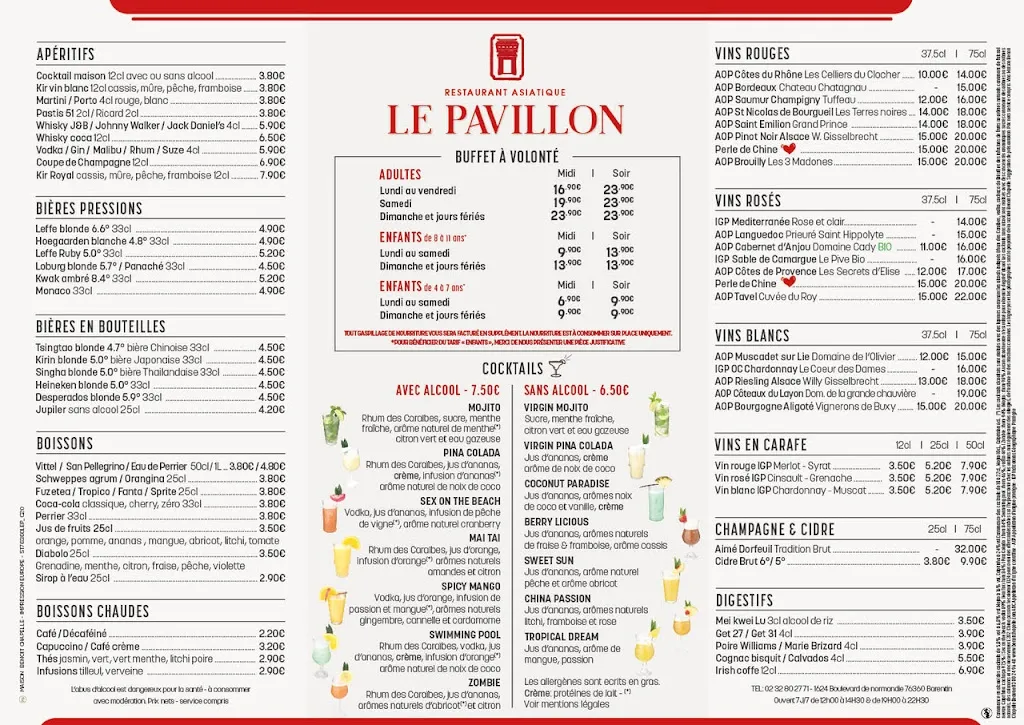 Menu_Le Pavillon_Barentin_image_1