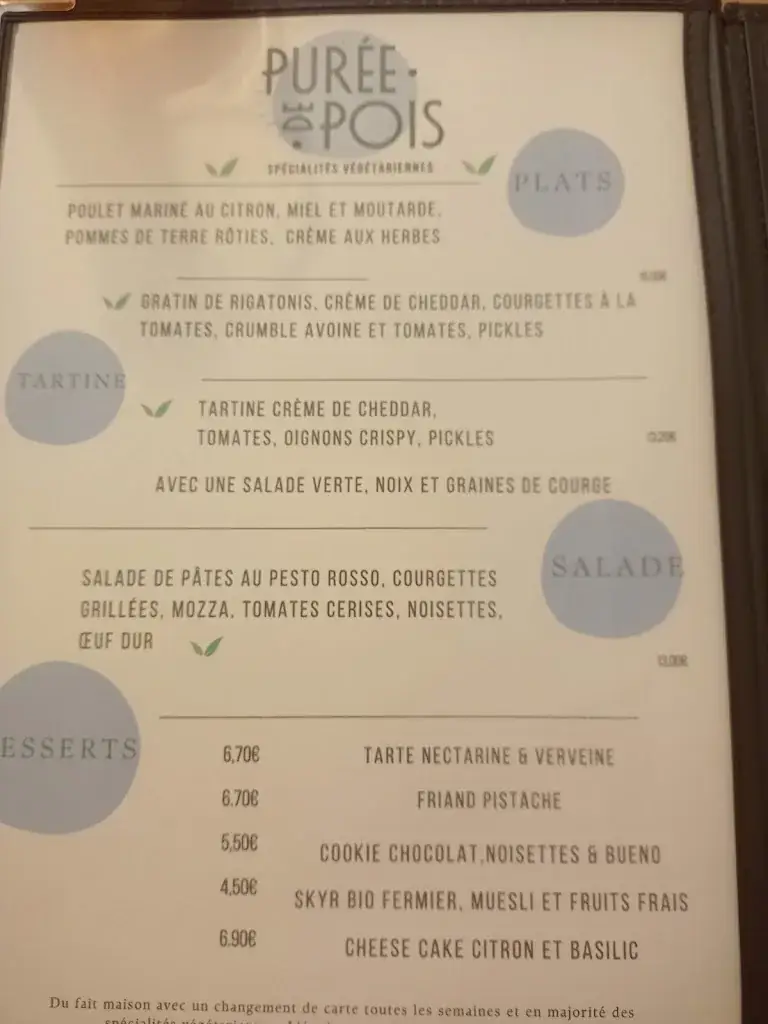 Menu_Purée de pois_Hague_image_1