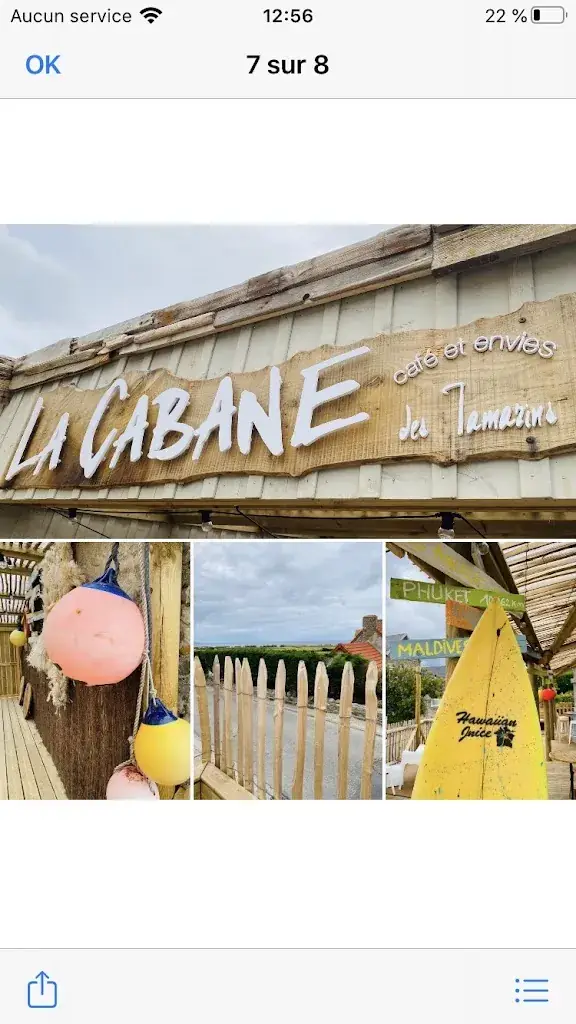 Restaurant La Cabane des Tamarins Restaurant in Hague