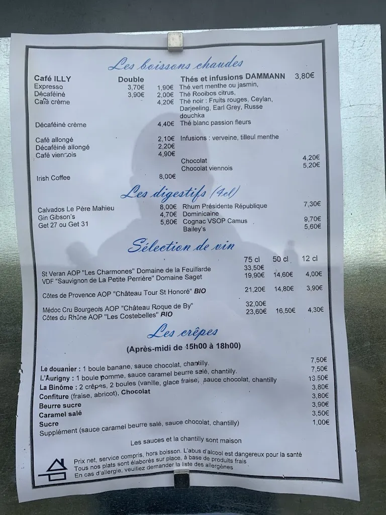 Menu_Auberge des Grottes_Hague_image_4