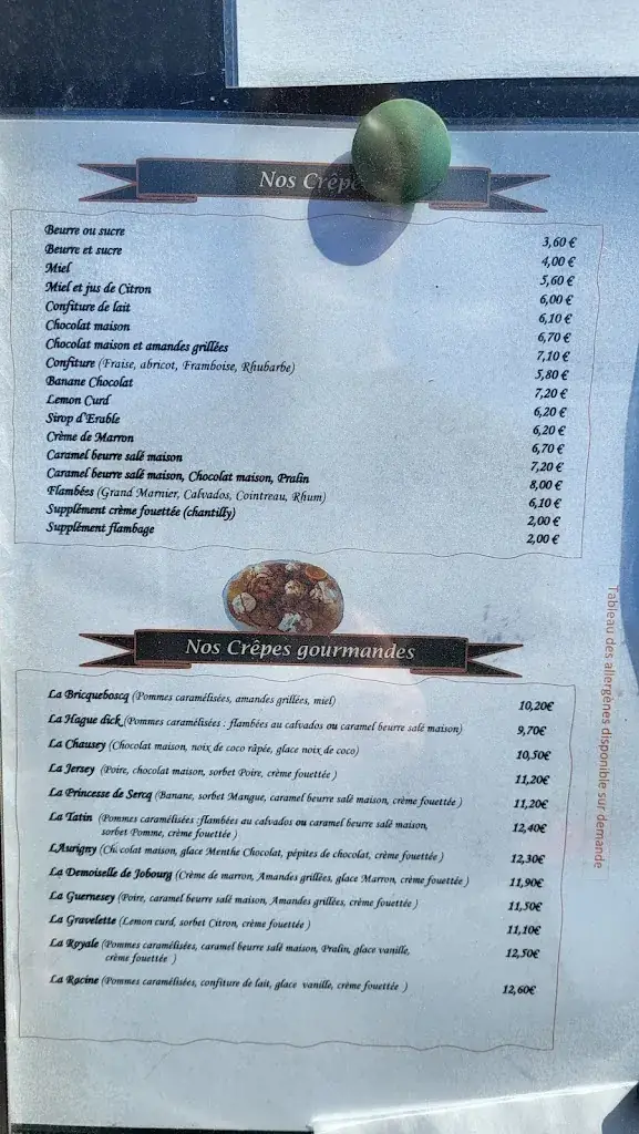 Menu_Crêperie la Gravelette_Hague_image_1