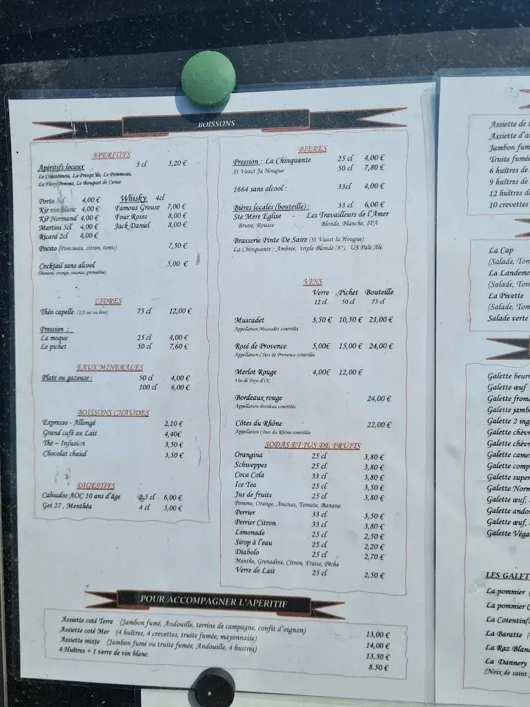 Menu_Crêperie la Gravelette_Hague_image_4