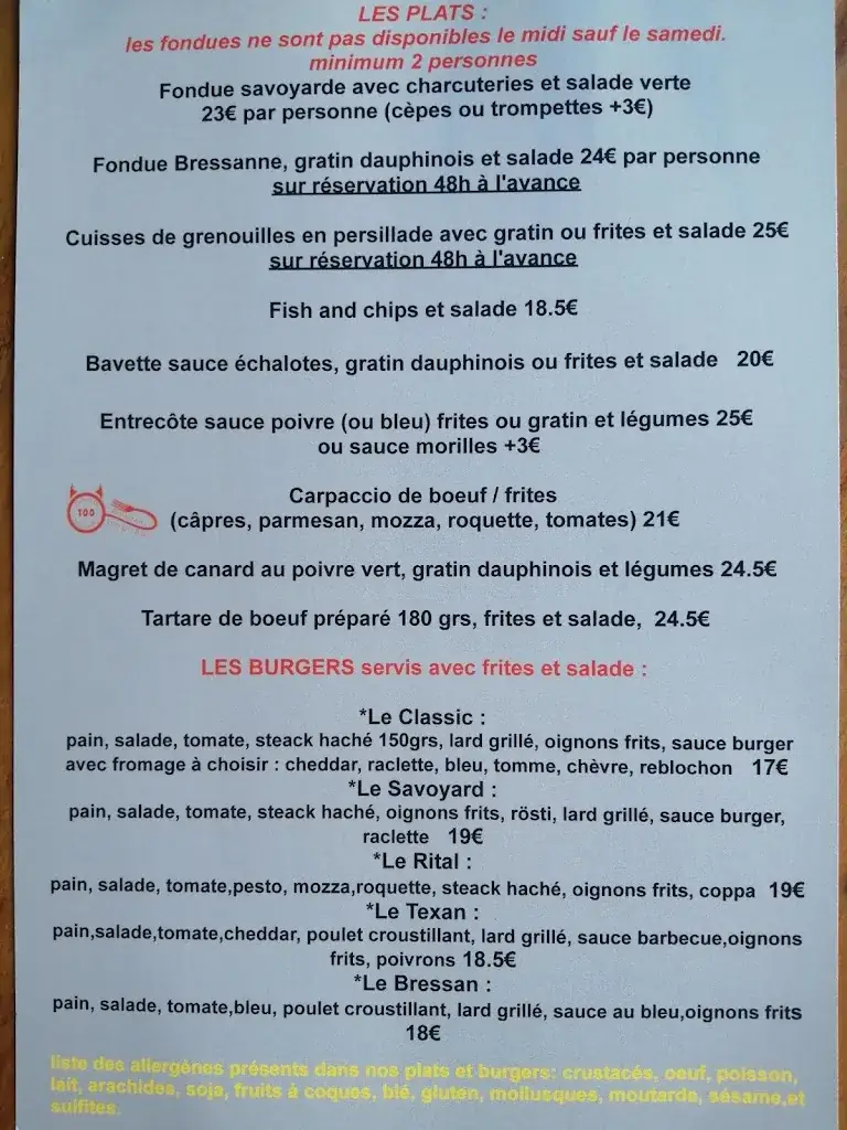 Menu_Restaurant Ô 100 Dessus Dessous_Musièges_image_2
